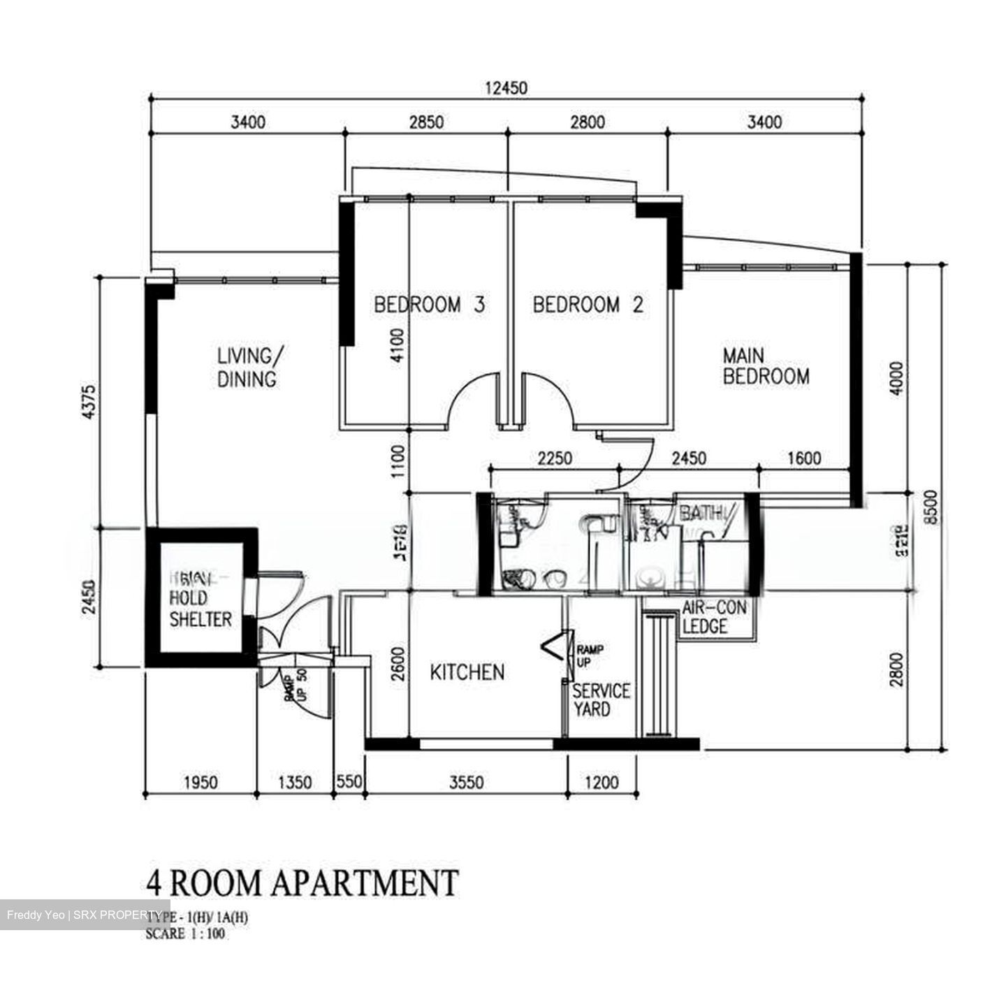 Blk 571B Champions Court (Woodlands), HDB 4 Rooms #619729161
